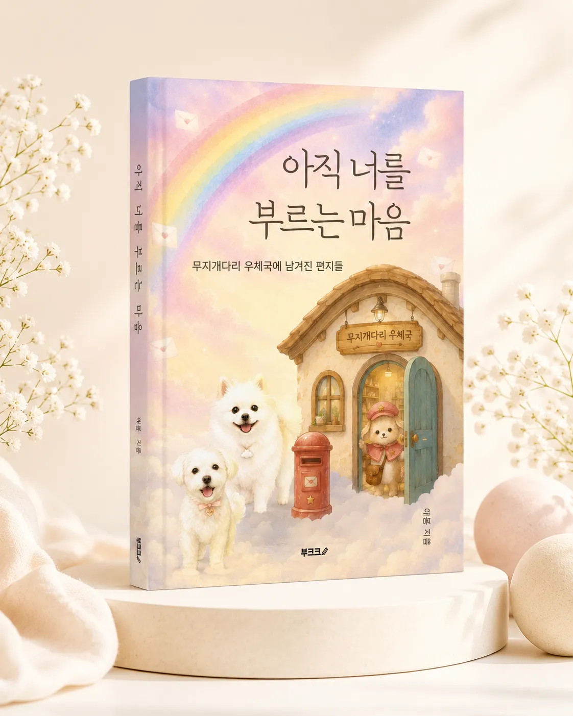 아직 너를 부르는 마음 대표 책 목업